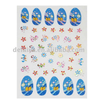 Glitter nail sticker